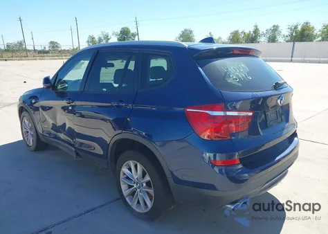 2017 BMW X3 Sdrive28I из США, поврежденный, VIN 5UXWZ7C31H0V93716